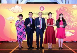 香港驻新加坡经贸办举办晚宴与新加坡各界同庆马年新春并推广香港