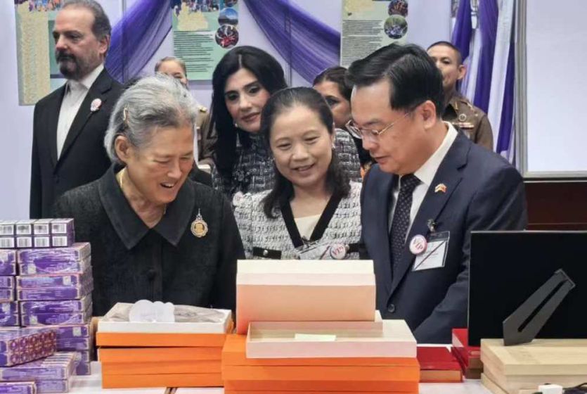 第59届泰国红十字会慈善义卖开幕 中国驻泰国大使张建卫出席