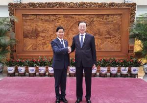 中国外交部副部长孙卫东会见缅甸新任驻华大使佐温敏