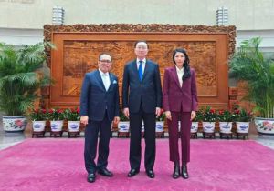 中国外交部副部长孙卫东会见印尼驻华大使周浩黎