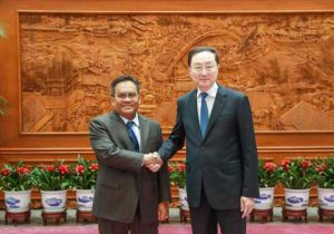 中国外交部副部长孙卫东会见马来西亚驻华大使诺曼