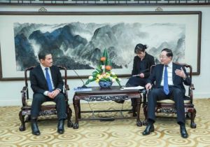 中国外交部副部长孙卫东会见文莱驻华大使拉赫玛尼