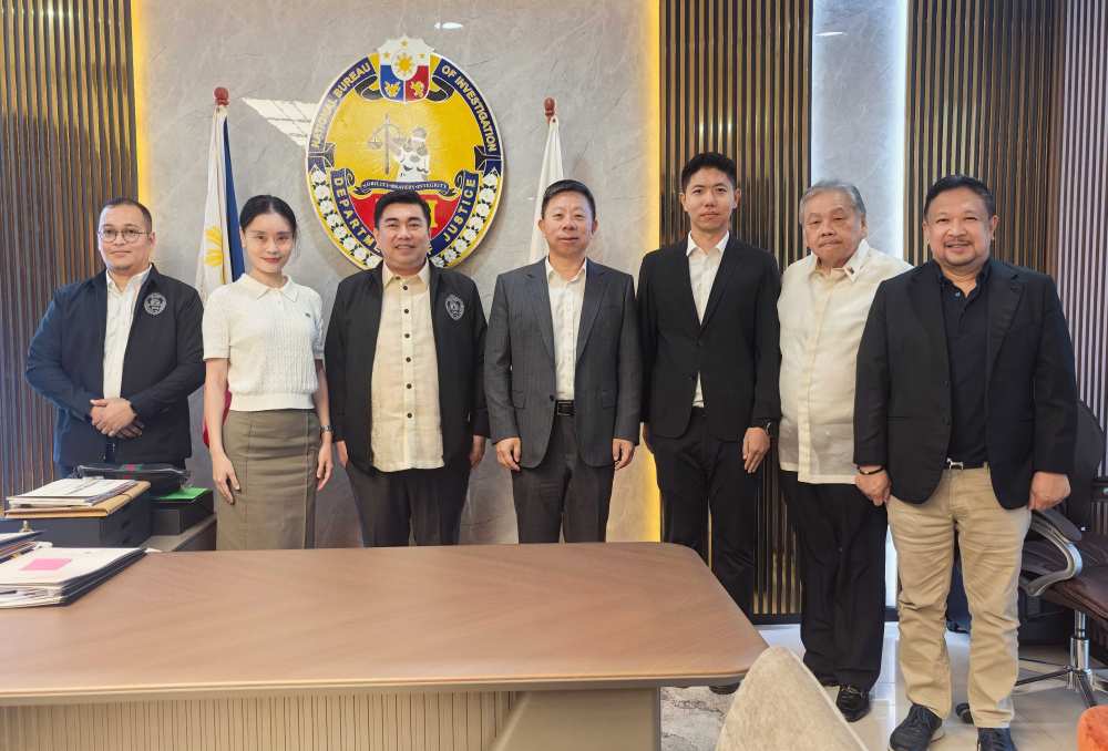 中国驻菲律宾大使会见菲律宾国家调查局局长 就共同打击网络赌博、电信诈骗、绑架等犯罪交换意见
