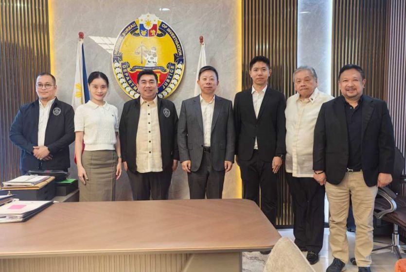 中国驻菲律宾大使会见菲律宾国家调查局局长 就共同打击网络赌博、电信诈骗、绑架等犯罪交换意见