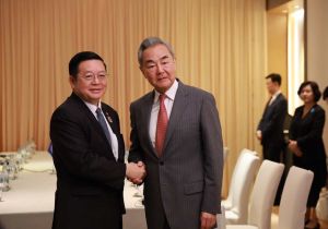 中国外长王毅会见东盟秘书长高金洪：菲律宾军警部分势力蓄意挑衅，制造海上事端