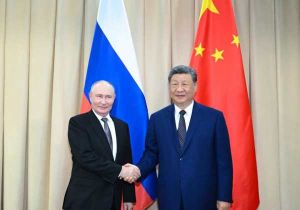 中国国家主席习近平会见俄罗斯总统普京