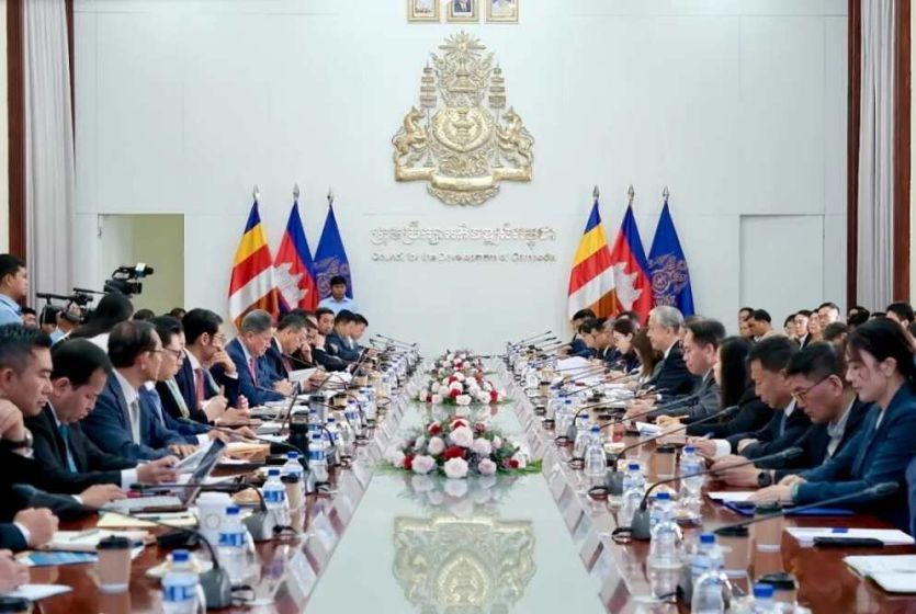 中柬公私领域对话机制第二次会议在柬埔寨金边举行