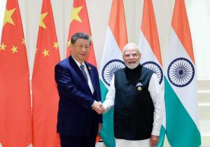 中国国家主席习近平会见印度总理莫迪