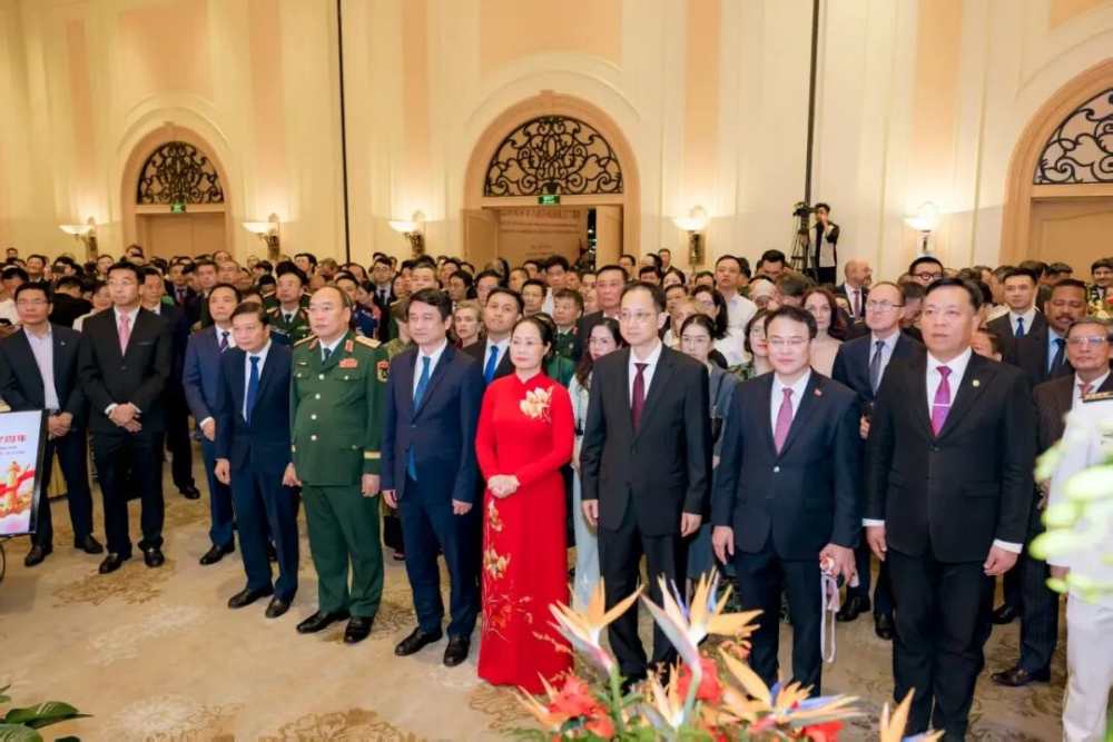 中国驻越南大使馆举行中华人民共和国国庆77周年招待会